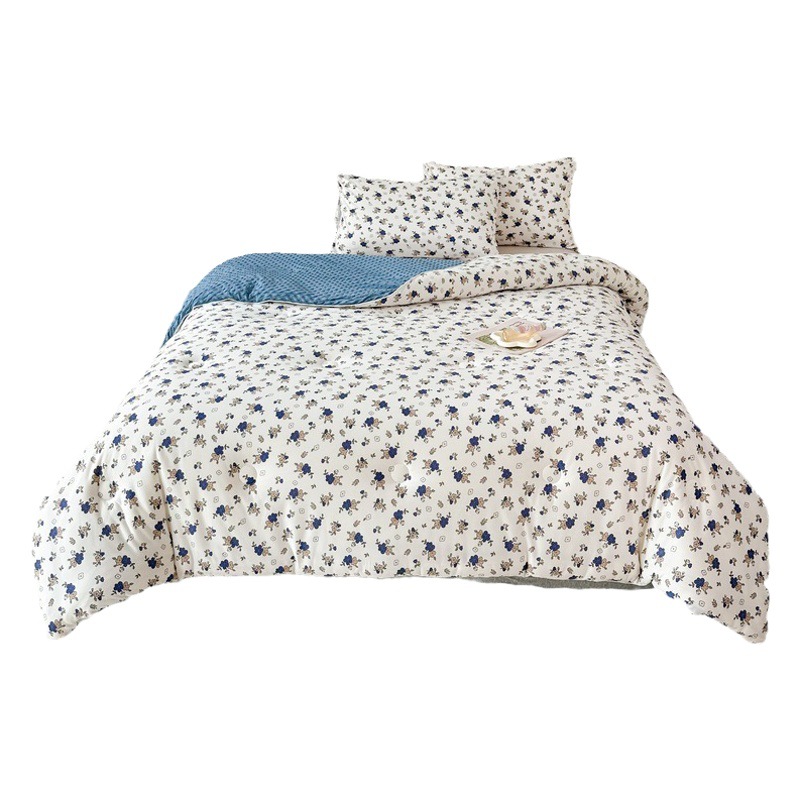 Soybean Quilt Winter Quilt Thickened Warm Bean Quilt Children Spring and Autumn Quilt Cover Single Student Dormitory Quilt Core