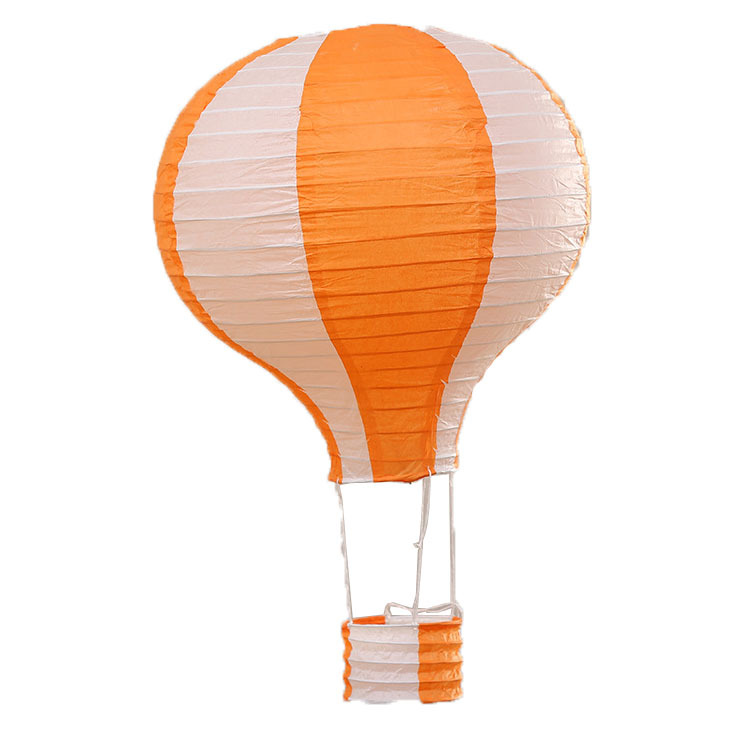Picture of Hot Air Balloon Paper Lantern Decoration Shopping Mall Store Celebration Kindergarten Corridor Hanging Decoration Birthday Party Celebration Venue Layout