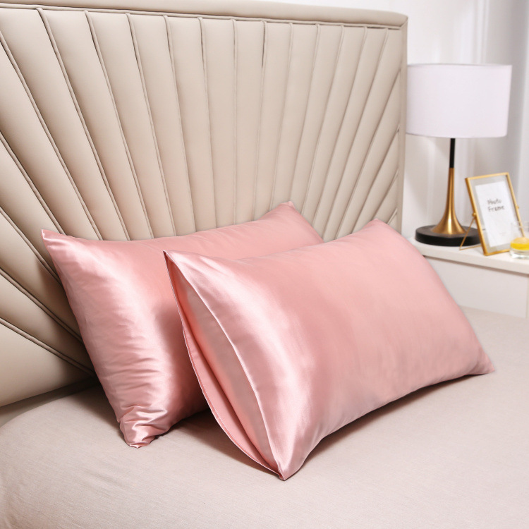 Picture of Factory Batch Cross-border AliExpress Silk Satin Ice Silk Satin pillowcase Single Imitation Silk pillowcase