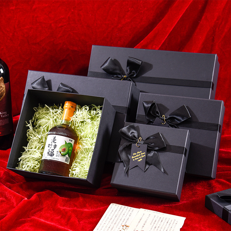 Valentine's Day Gift Box, Birthday Teacher's Day Gift Box, Chinese Valentine's Day Ready-Made Bow Packaging Batch