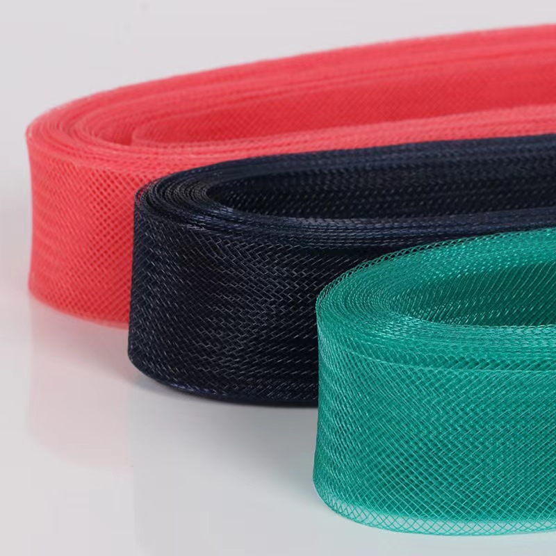 2-6cm Shaped Elastic Mesh Fishbone Belt for Dresses, Wedding Dresses, Clothing Hems, Skirts, Ponytail Mesh, and Lace Headwear