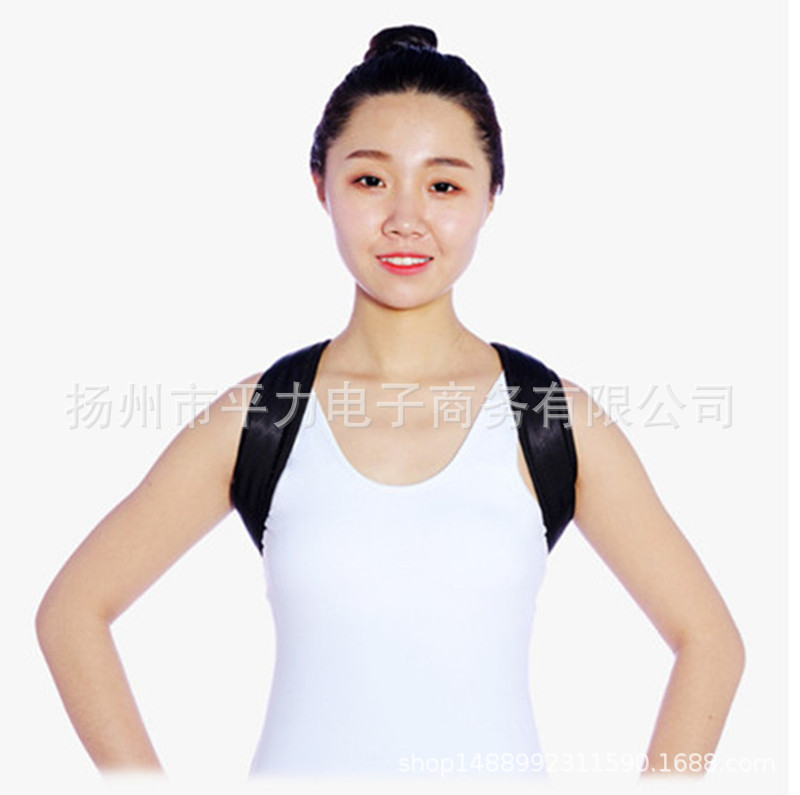 Picture of Factory male and female adult youth sitting posture, standing posture SBR, Oxford cloth, PU leather children correction posture belt