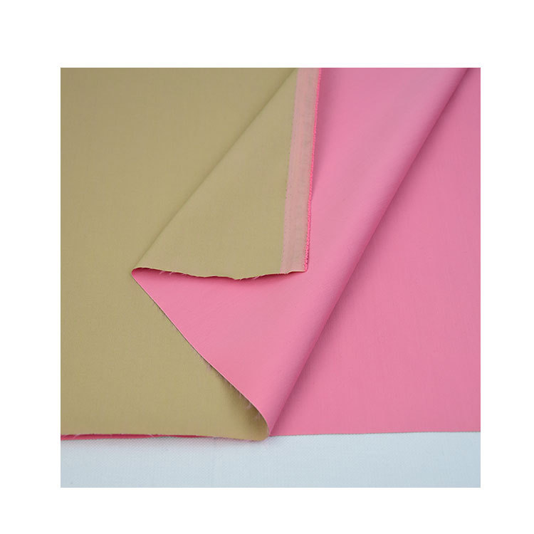 Cotton Polyester T400 Double-Layer Two-Color Fabric Windbreaker Jacket Fashion Fabric