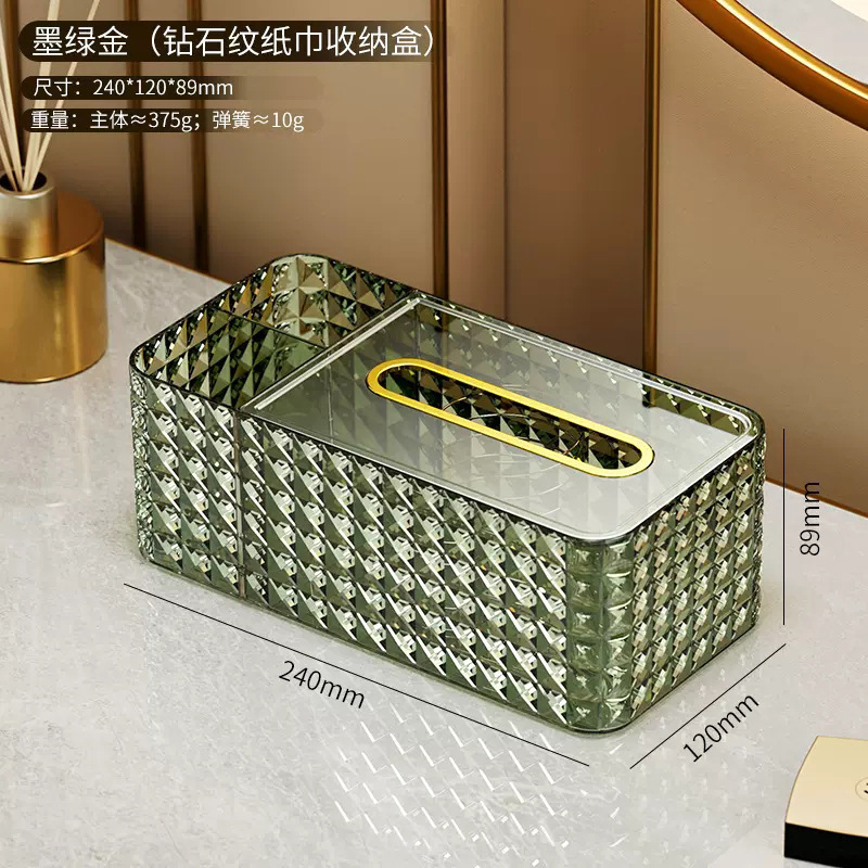 Picture of Tissue Box Wall-mounted Drawable Paper Box Tissue Wash Towel Storage Toilet Bathroom Kitchen Hanging Inverted