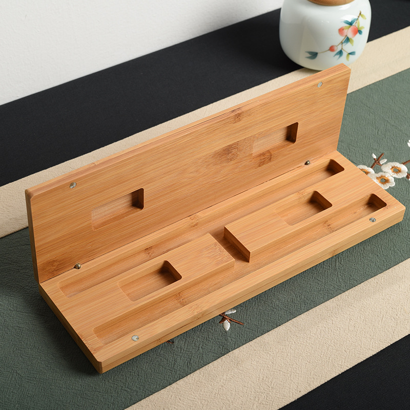 Picture of Solid wood packaging chopsticks wooden box custom pull-out bamboo box custom LOGO multi-specification wooden box custom