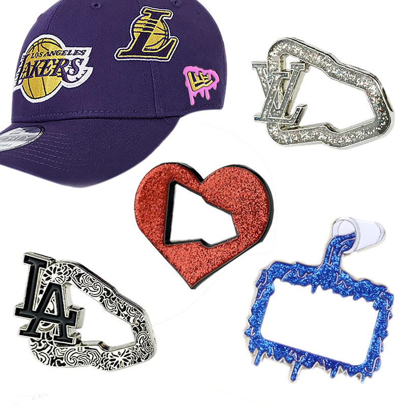 In stock metal decorative Hat badge New Era Hat Pins Mexican paint New Era enamel pin