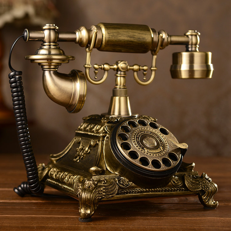 Exported to Europe, America, Middle East Antique Rotating Hands-Free Dialing Phone
