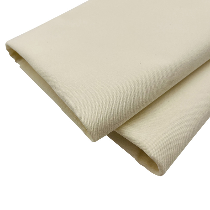 Picture of 6535 Polyester-Cotton Plain Fabric, Tent and Luggage Fabric 330g Thickeneded Plain White Plain Fabric, Polyester-Cotton Canvas Wholesale Customization