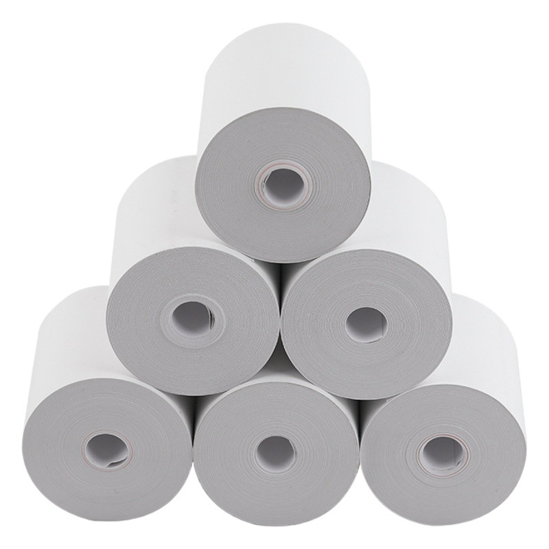Coreless cash register paper 57x50x40x30 supermarket thermal receipt paper cash register thermal printing paper full box wholesale
