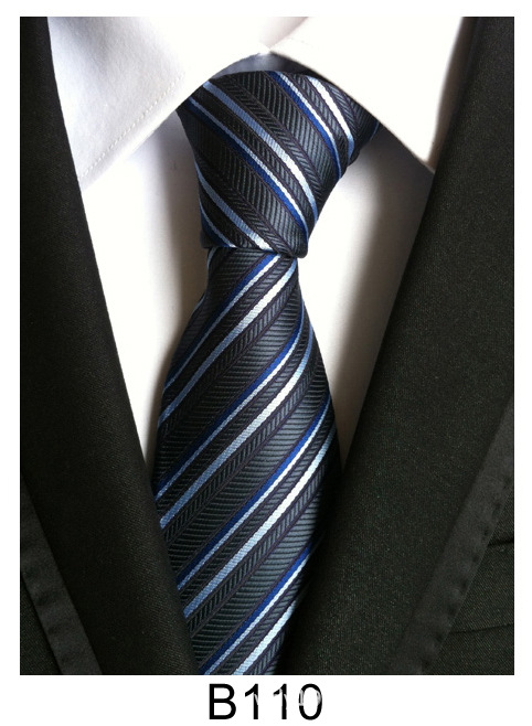Picture of Tie Men's Casual Formal Wear Professional Business Men's Tie Polyester Silk Hand-Tied Tie Source Manufacturer Batch