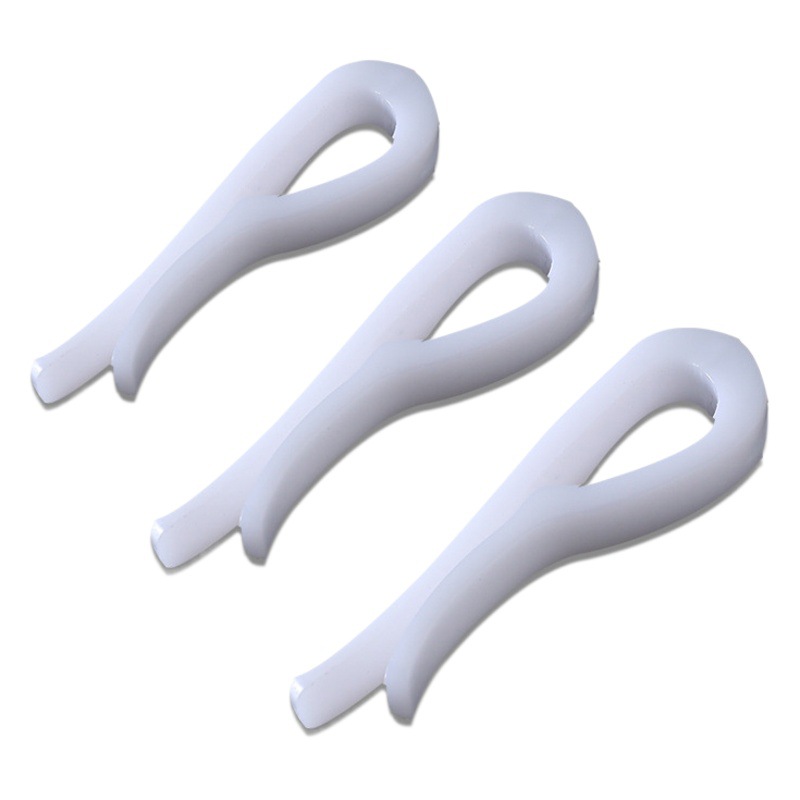 Shirt packaging clip clothing accessories fixed shirt shaping transparent plastic plastic clip clothes accessories shirt clip