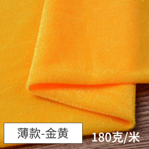 Picture of Golden Velvet Fabric Thickened Black Red Flannel Display Cloth Curtain Stall Stall Fabric Tablecloth Head