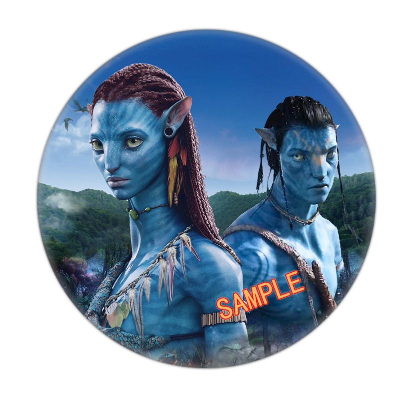 Picture of New Avatar 2 Movie Surrounding Badge Yum Tinplate Brooch 1-36