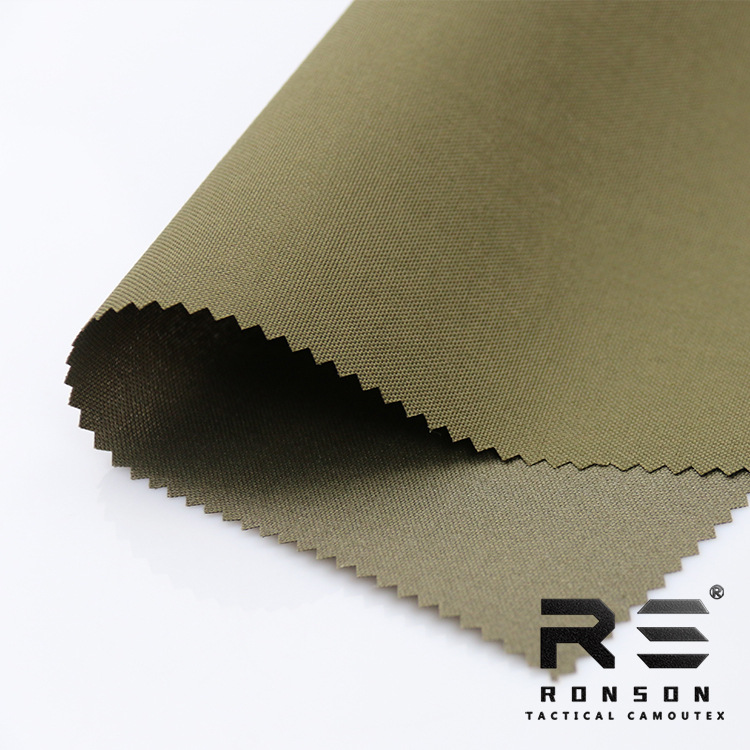 Picture of Rongsheng 500D Polyester Wolf Gray Cordura Waterproof Pu Coated Outdoor Fabric for Bags, Waterproof and Tear-Resistant