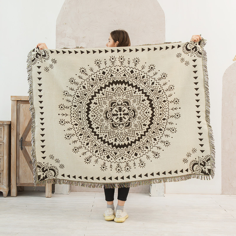 Nordic export sofa blanket sofa towel cross-border a generation of hair sofa cover decorative blanket outdoor picnic blanket camping
