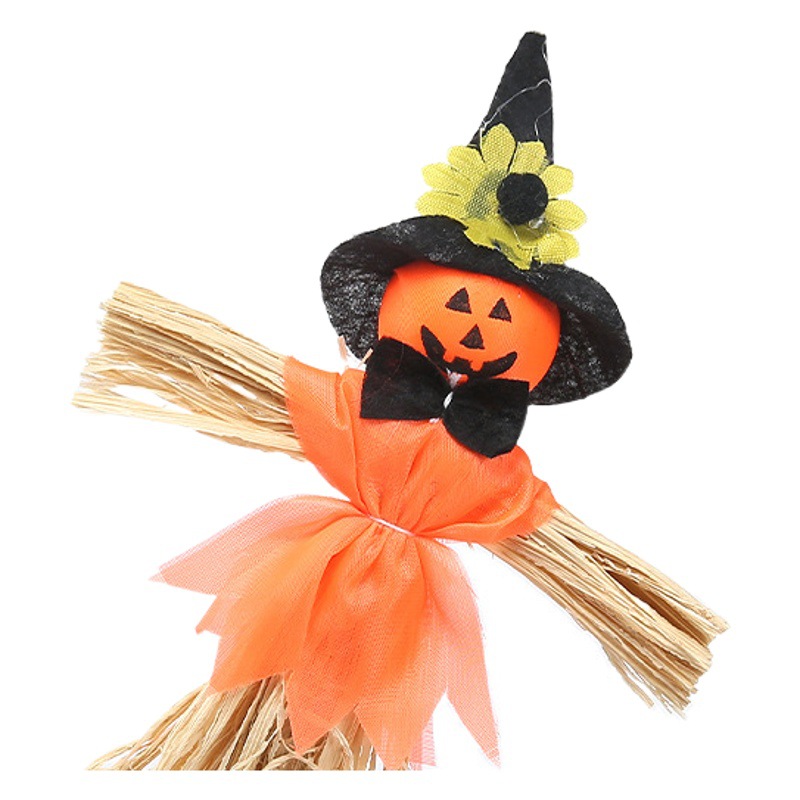 Halloween pumpkin scarecrow flower packaging material bouquet decoration florist bag flower flower flower arrangement supplies material