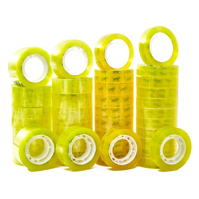 Yongsheng stationery tape width 1.5/2.0cm office floral student stationery transparent small tape whole box wholesale