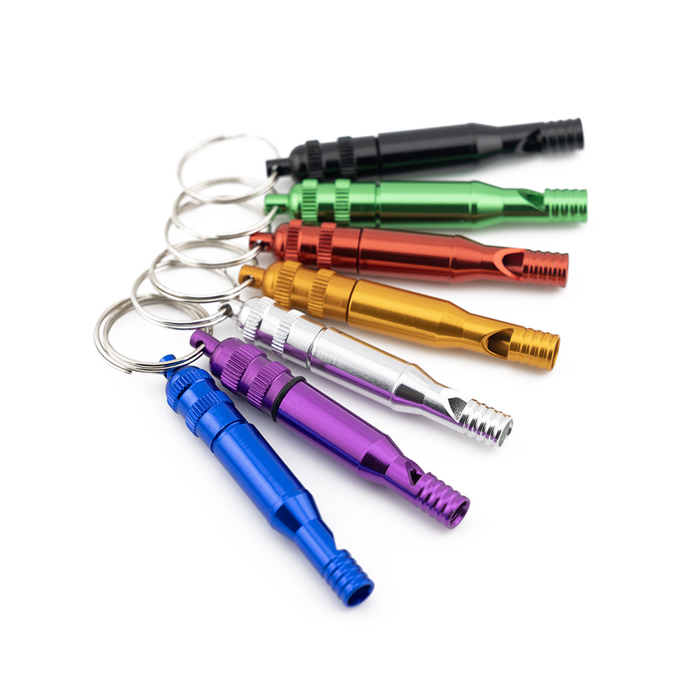 Life-Saving whistle large aluminum alloy whistle outdoor whistle outdoor survival with waterproof warehouse with warehouse