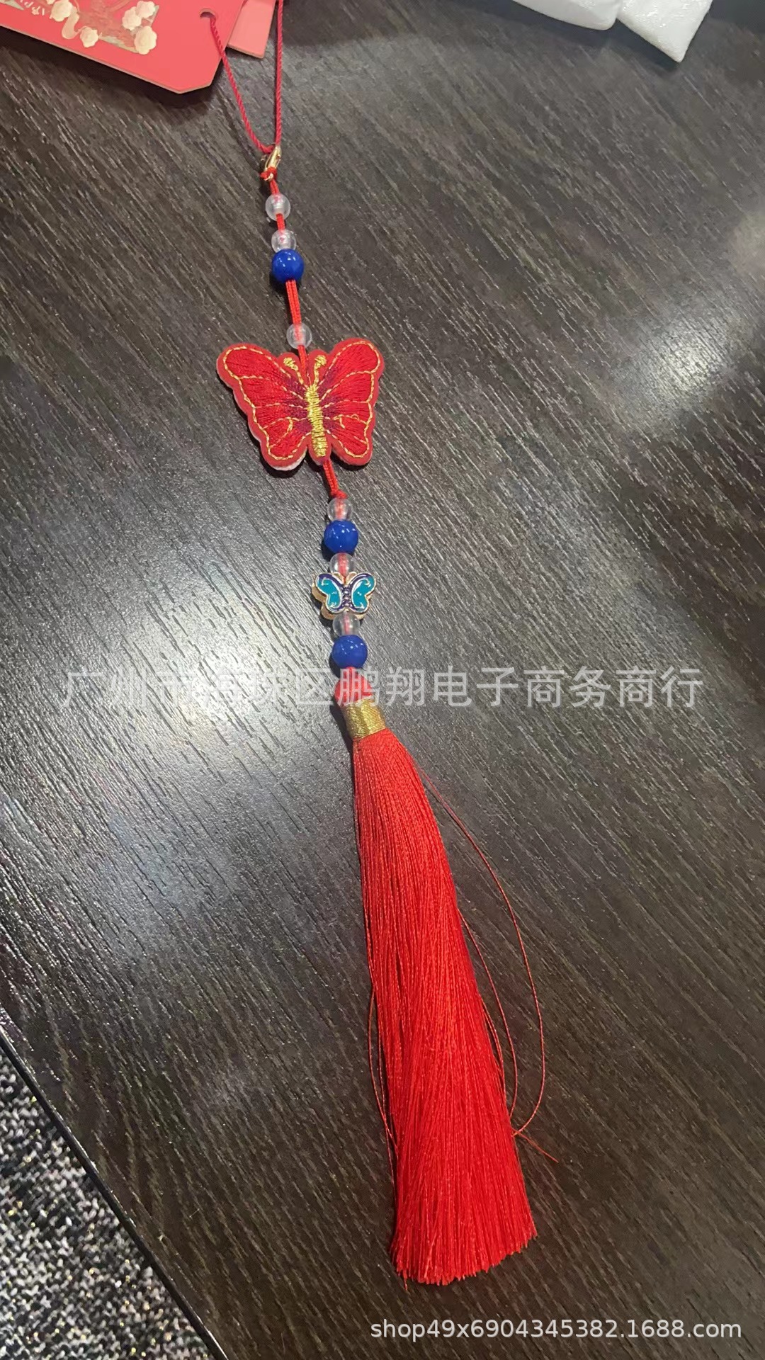 Picture of in stock wholesale embroidery butterfly tassel small tassel pendant hanfu children's clothing accessories clothing accessories