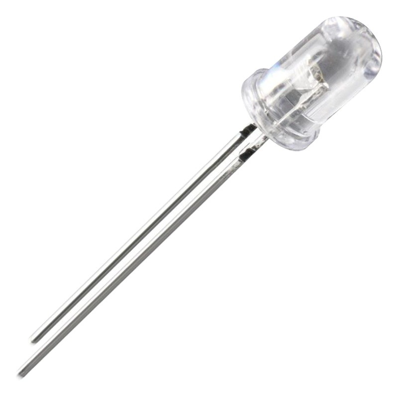 Led Light-Emitting Diode F5/5Mm Round Head Mouse Long Legs High Brightness White Light Red Blue Green Yellow Direct Plug Led Lamp Beads