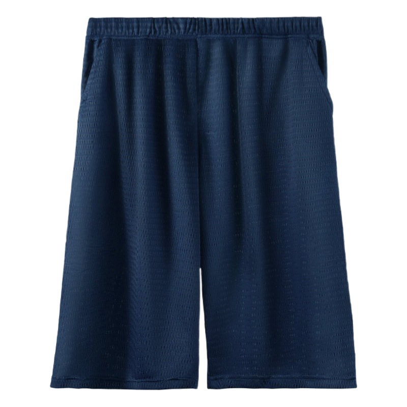 Thin Five-point Pants Casual Shorts Men's Loose Ice Silk Home Pants Men's Summer Pajama Pants Bottoming Outer Wear Home Pants
