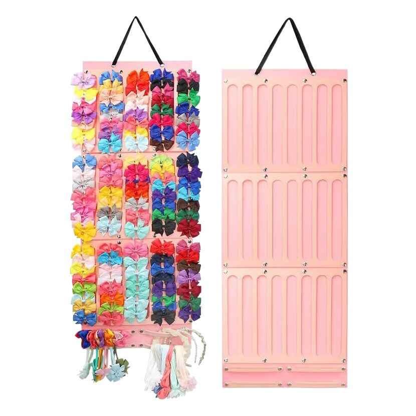 Cross-Border Felt Hair Accessories Storage Bag Student Dormitory Felt Hairpin Hanging Bag Wall-Mounted Hairband Storage Bag