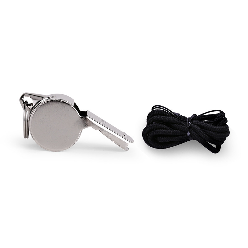 Picture of Deli Angnet F1306 Metal Whistle Sports Class Whistle Referee/Coach Available Stainless Steel Whistle