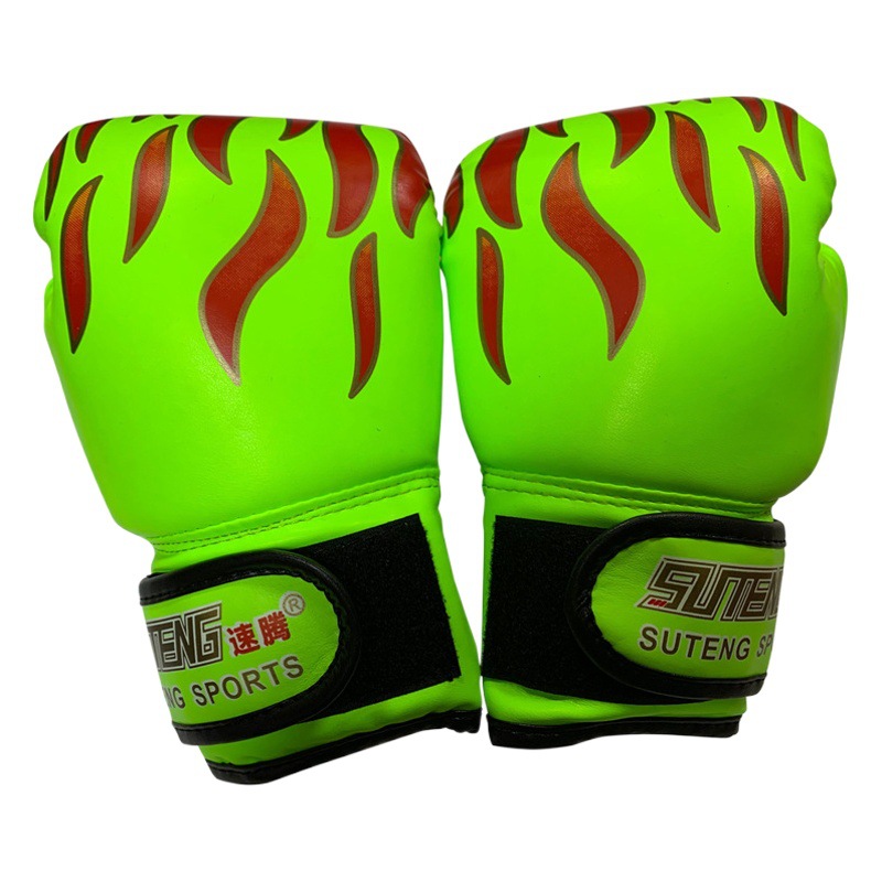 Picture of Sagittarius Color Flame Children's Gloves Sanda Fighting Children's Sandbags Boxing Gloves Sponge Foam Molded Liner