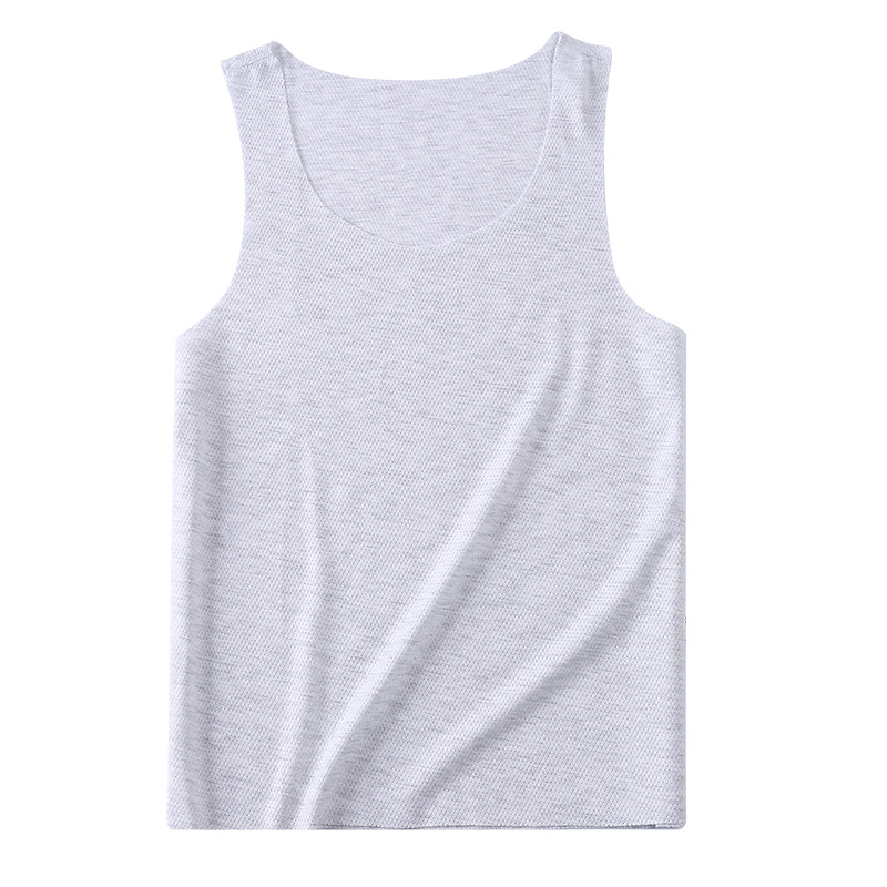 Picture of Children's Seamless Mesh Vest Thin Sleeveless Shirt for Boys and Girls Cool Boneless Breathable Bottoming Shirt Pajamas Wholesale