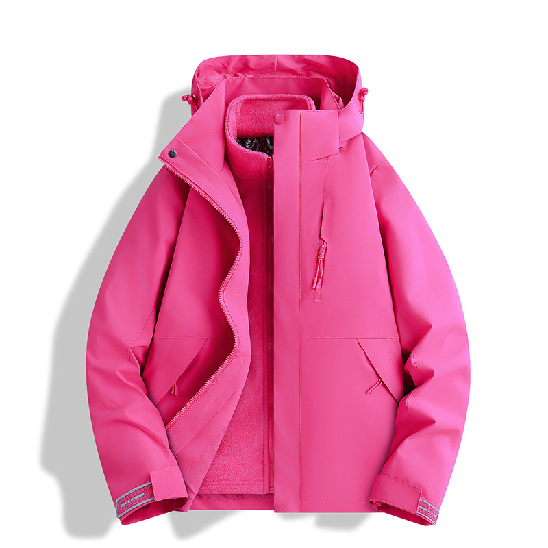 Picture of 2025 New Men's Graphene Liner Rush Clothes Three-in-One Removable Warm fleece-lined Thickened Women's Mountaineering Clothes Trendy