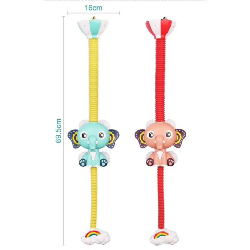 Picture of Children's water shower electric elephant shower baby bathroom shower water spray toy baby water toy