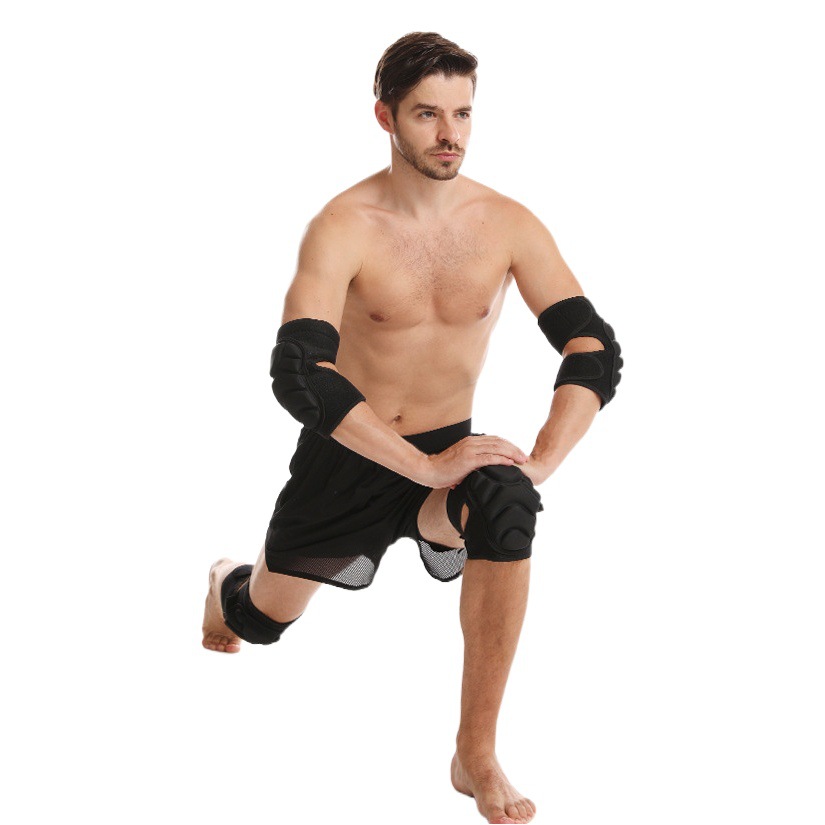 Tactical Knee Pads, Elbow Pads, Crawling Suit, Training Anti-Fall, Sports Sliding, Anti-Collision, Thickened Knee Pads, Leg Pads for Men and Women