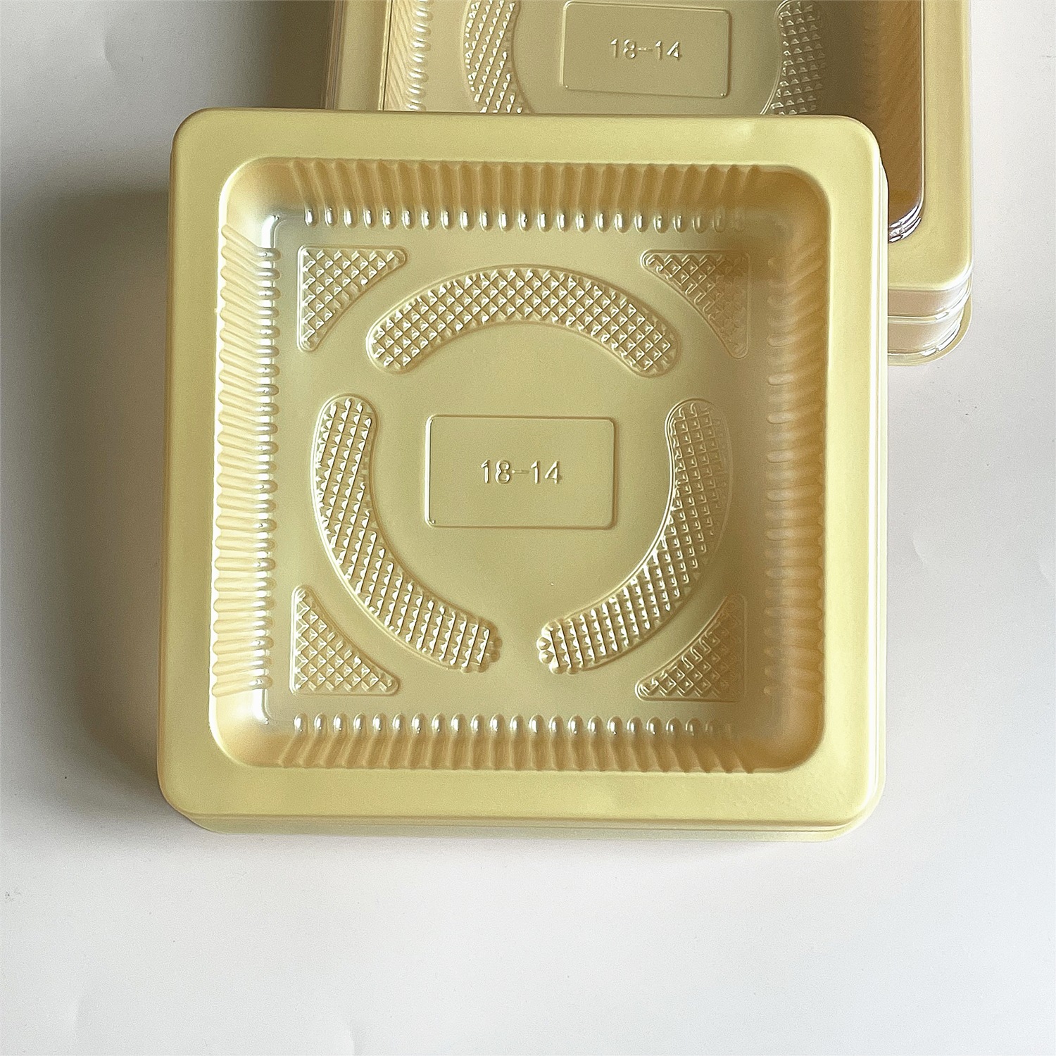 Mid-Autumn Moon Cake Backside Cover 250g 300g 500g Square Heaven and Earth Cover Moon Cake Packaging Box Thickened