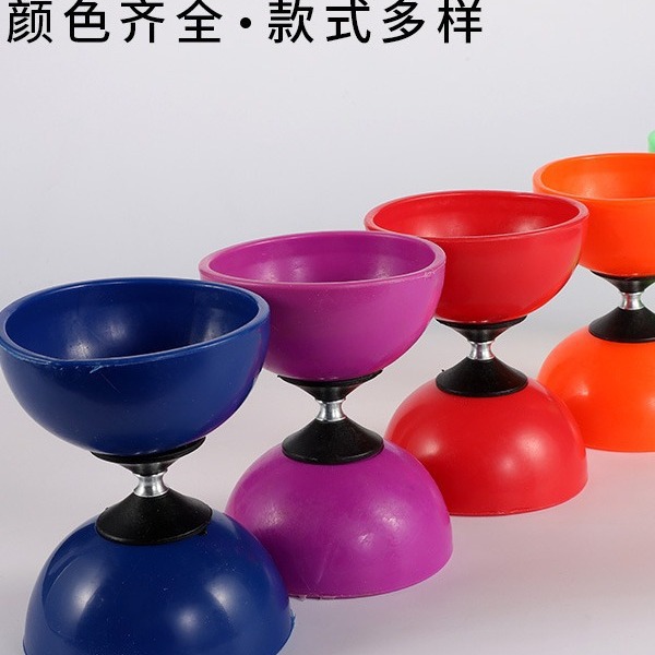 Double-headed diabolo monopoly beginner diabolo children old man shaking diabolo students ringing bell with bell-ringing diabolo
