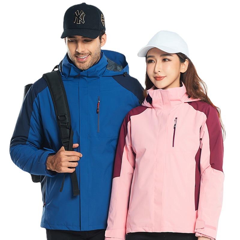 Picture of Jacket for Men and Women, 3-in-1, Two-Piece Set for Men, Warm, Waterproof, Breathable, Outdoor Workwear, Windproof and Wear-Resistant