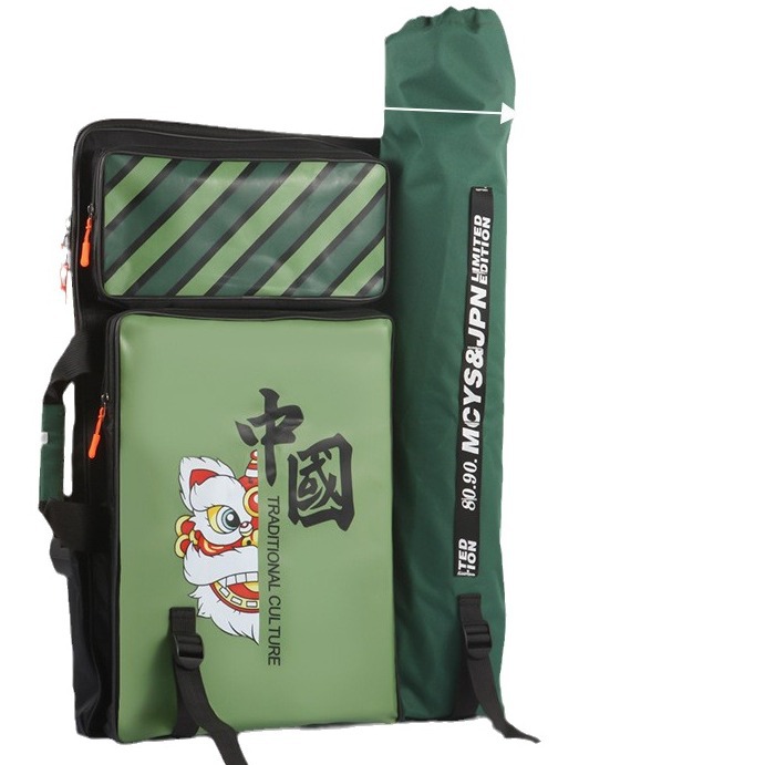 Picture of Art Painting Bag National Fashion Painting Bag Art Student Backpack Art Test Large Capacity Sketch Bag Sketch Bag Painting Tools Thickened