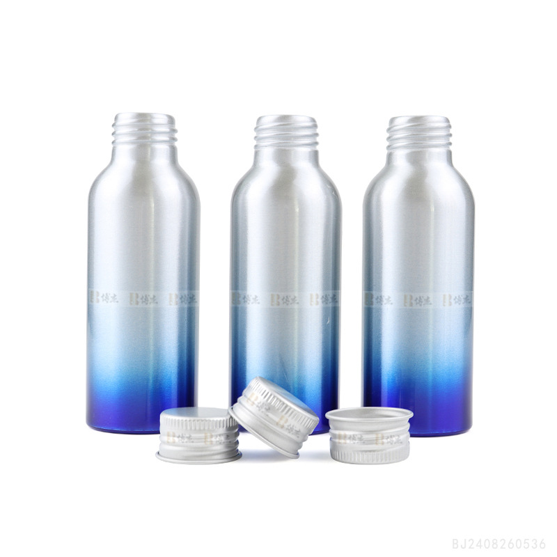 Picture of Aluminum bottle 30ml-250ml ml gradient aluminum bottle essence pure dew moisturizing spray aluminum bottle bottled