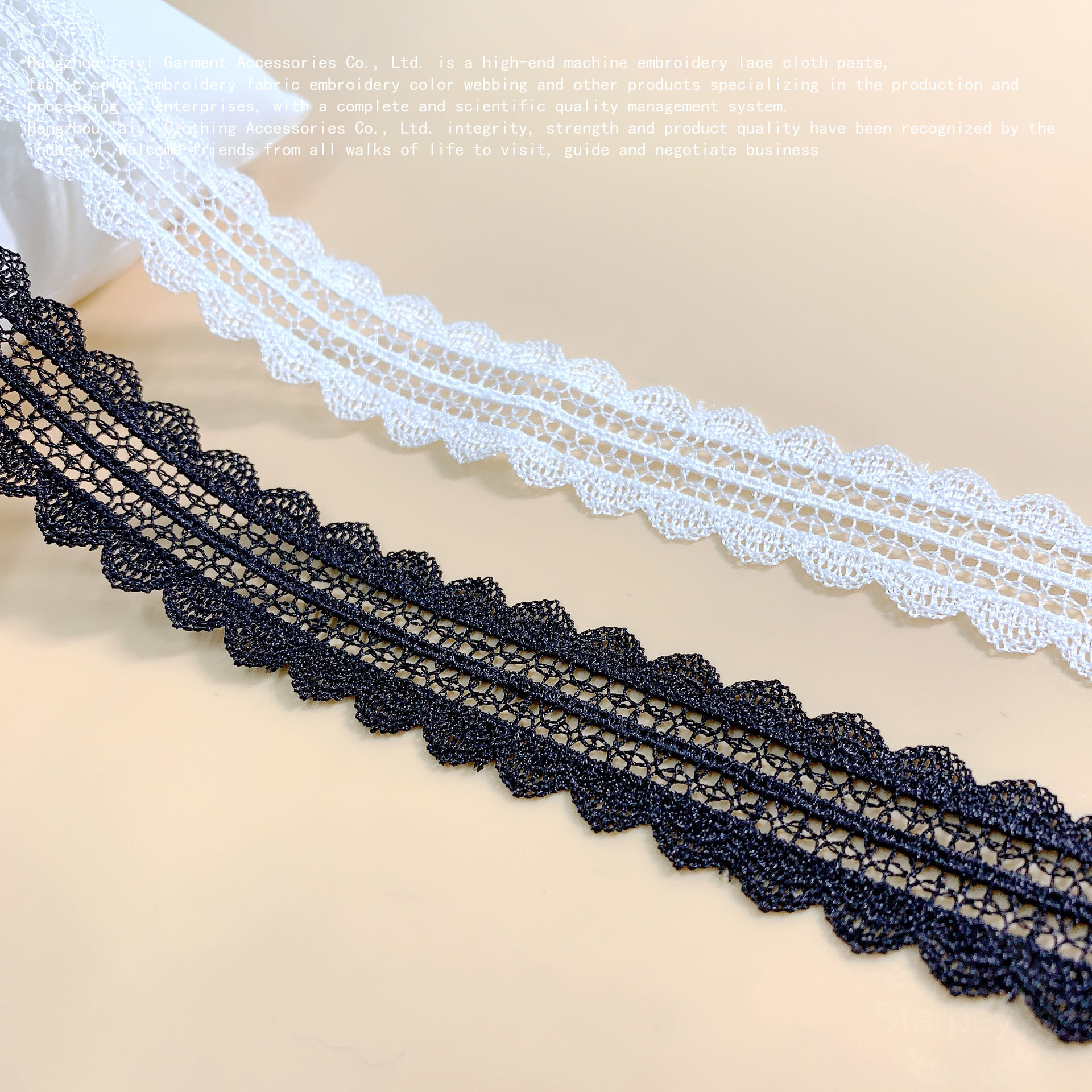 Ultra-thin good things to buy polyester hollow water soluble lace clothing accessories accessories DIY shoulder strap barcode lace