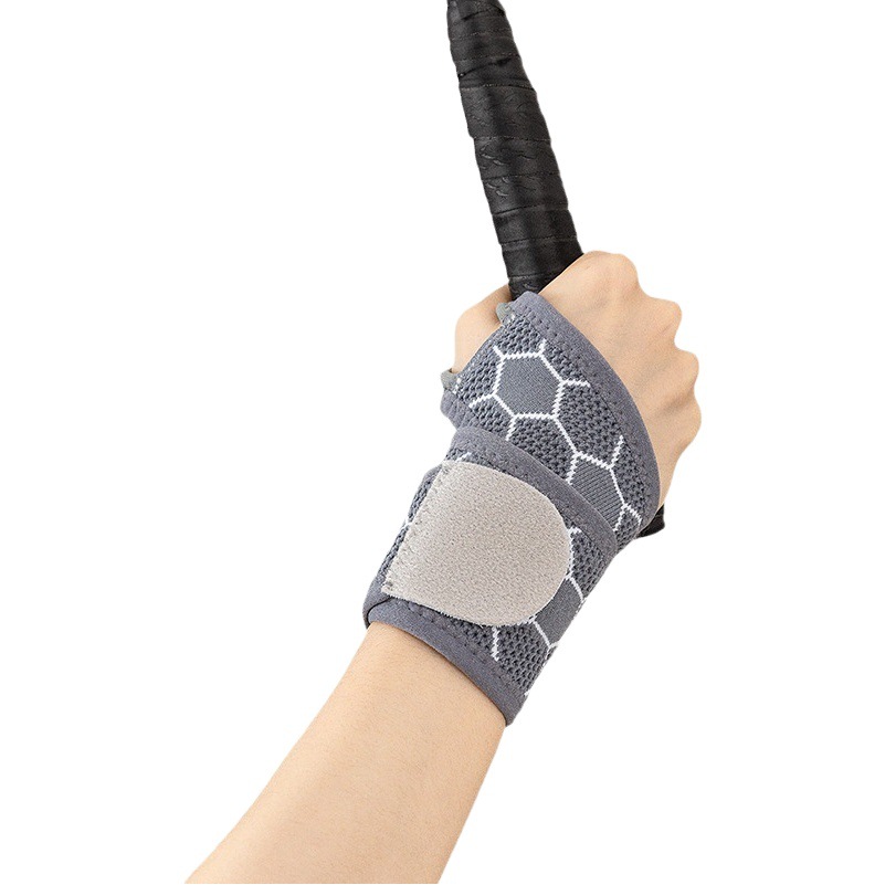 Sports wrist guard anti-sprain wrist tendon sheath cover badminton hand guard wristband honeycomb winding hand guard wristband