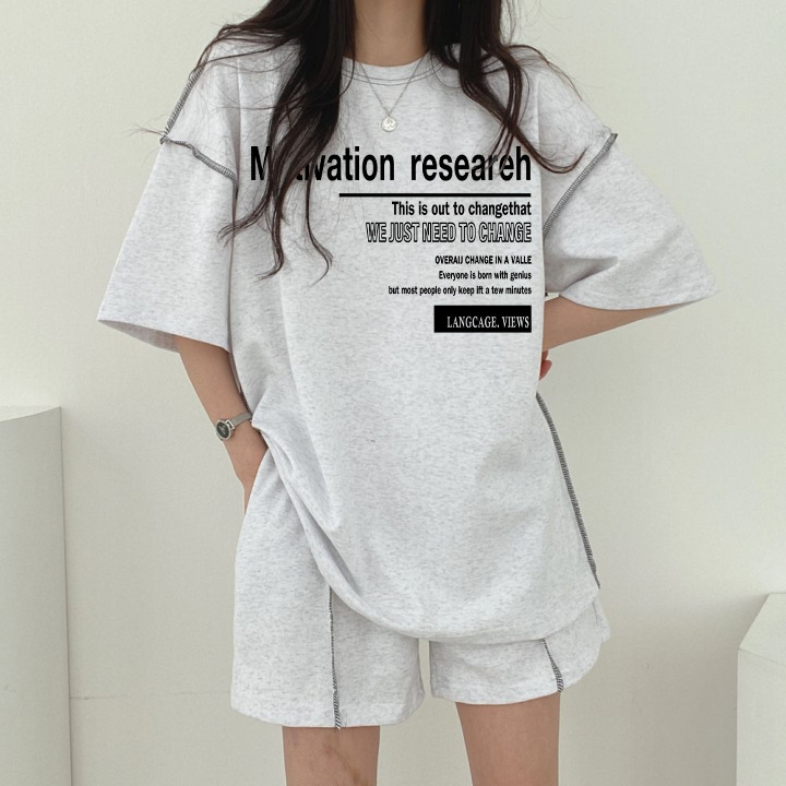 Foreign trade solid color variety of fashion brand women's cotton suit two-piece zipper collar coat short sleeve two-piece 2024 new