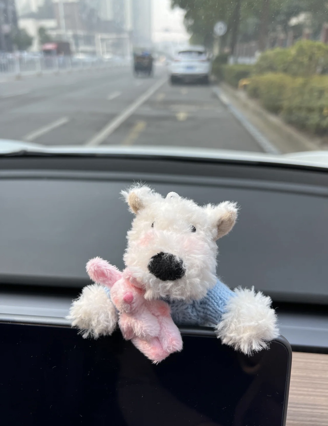 Picture of New jellycat pendant cute West Highland pendant keychain puppy bag doll plush schoolbag ornaments