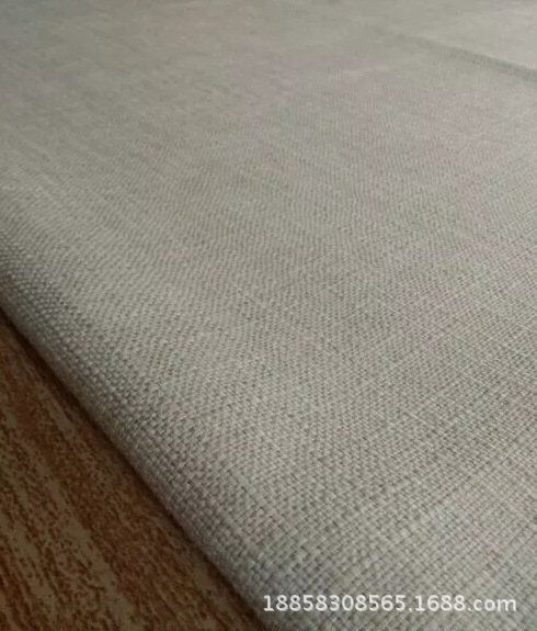 Cationic hollow silk imitation linen cloth imitation linen furniture fabric imitation linen sofa curtain fabric imitation slub linen cloth