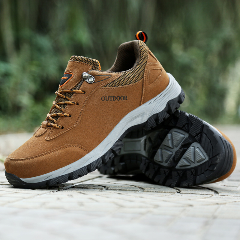 Cross-border Foreign Trade Outdoor Leisure Sports Hiking Shoes Men's plus size Dad Shoes Non-slip Wear-resistant Outdoor Hiking Men's Shoes