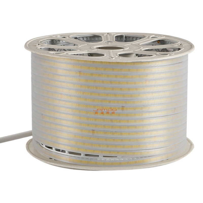 COB super bright high voltage light strip self-adhesive led home light bar 110v flexible outdoor cob waterproof 220v light strip
