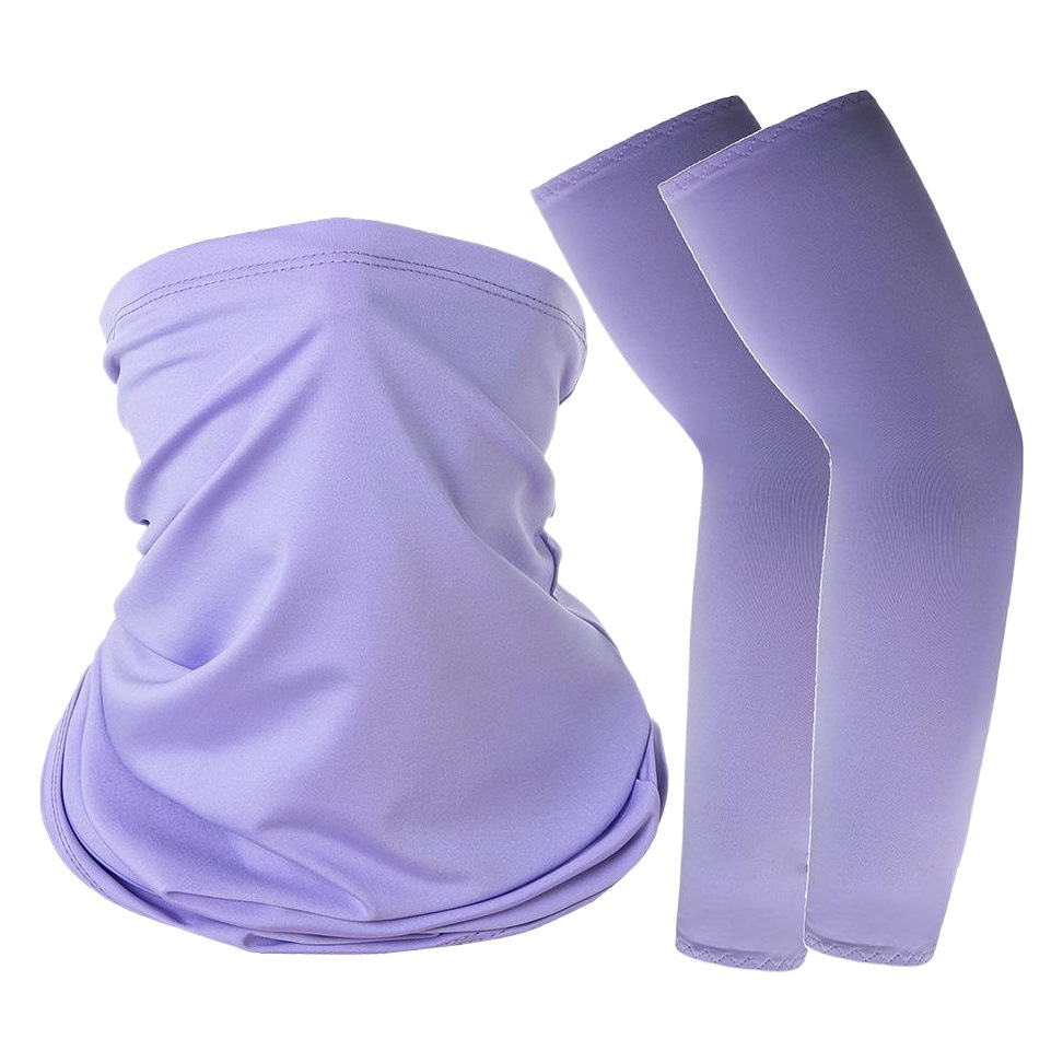 Sunscreen Cycling Sleeves Outdoor Magic Hood Set Summer Hot Selling Sports Cycling Equipment Face Protection Neck Mask