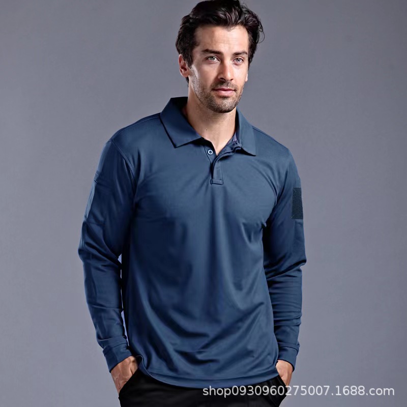 Cross-Border Running Camouflage Tactical Long-Sleeved Men's Special Forces Elastic Combat Top Outdoor Quick-Drying Workwear T-Shirt Long-Sleeved