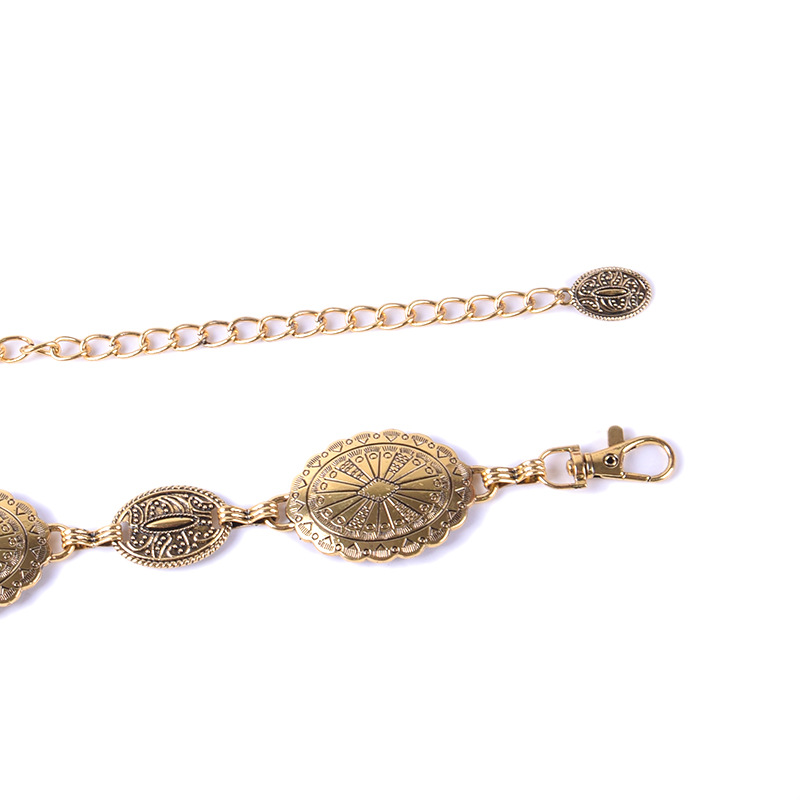 Picture of Cross-Border New Women's Belt, Fashionable and Versatile, Retro-Style Texture Decorative Metal Chain Waist Chain Accessories in Stock