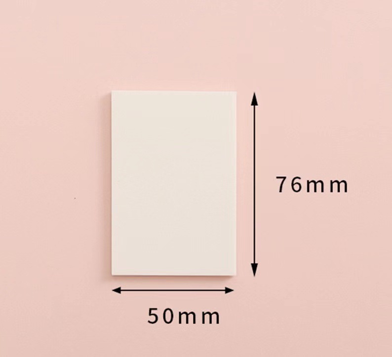 Picture of Transparent Pet Sticky Notes, Multi-Specification Index Tabs, Multi-Waterproof Sticky Notes, Easy to Tear, High Stickiness