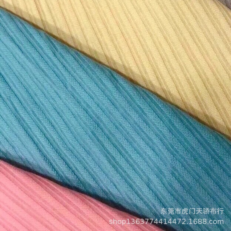 Spring and summer new woven cotton gauze straight jacquard 108 grams Jinse fashion shirt dress fabric