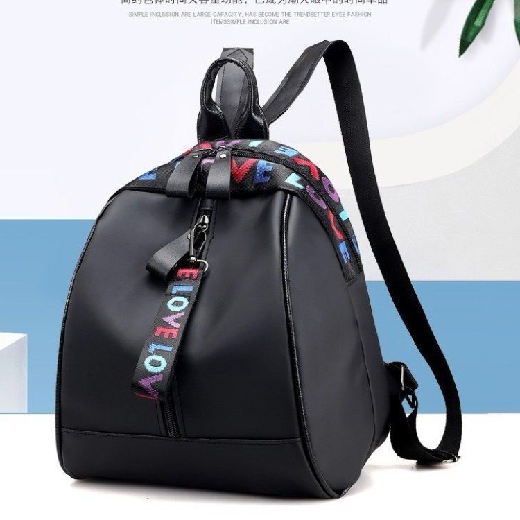 Picture of 2024 Summer Oxford Cloth Shoulder Women's Bag Casual European and American Color Belt Student Girl's Small Backpack Women's One-Piece Hair